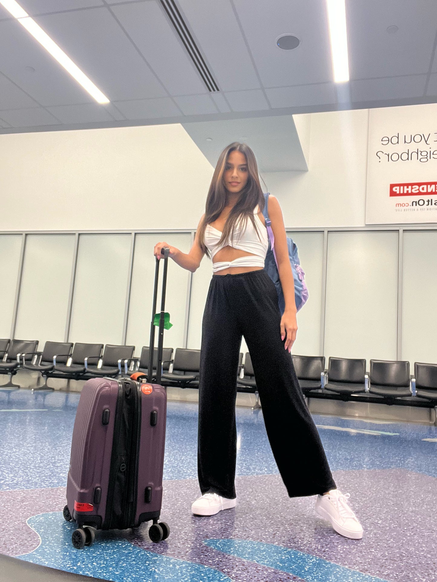 White Crop Top